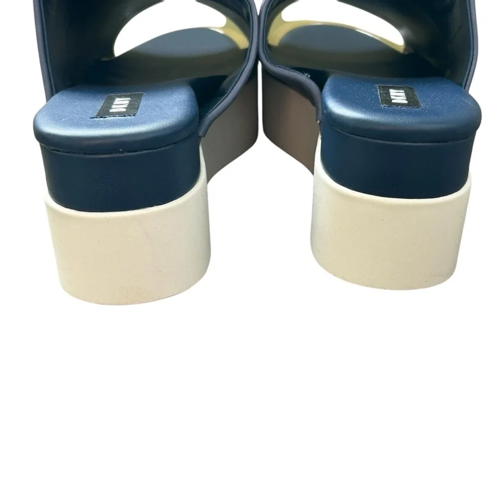 DKNY Slip-on Platform Mule Sandals Sz 10